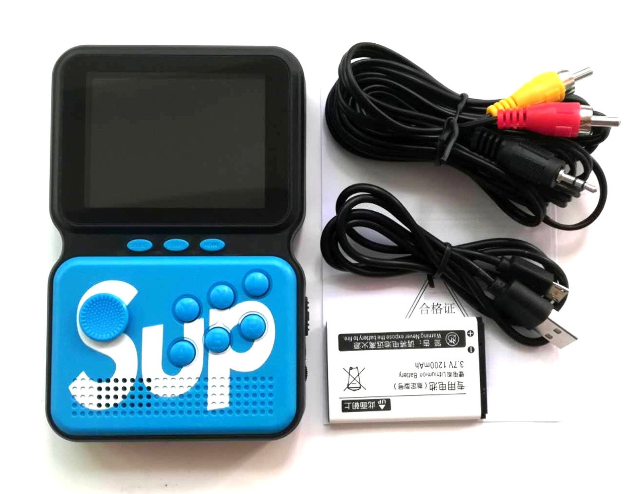 Портативная игровая приставка SUP Game Box Power M3 - 893 игры, Dendy, Sega, GameBoy, Super Nintendo, зелёная - фото 9 - id-p147336105