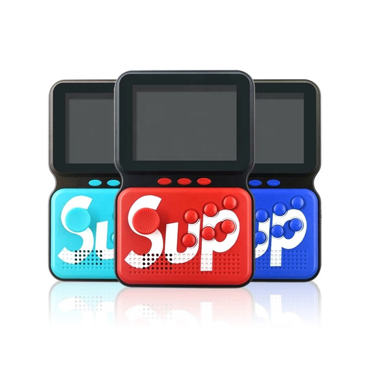 Портативная игровая приставка SUP Game Box Power M3 - 893 игры, Dendy, Sega, GameBoy, Super Nintendo, красная - фото 4 - id-p147336159
