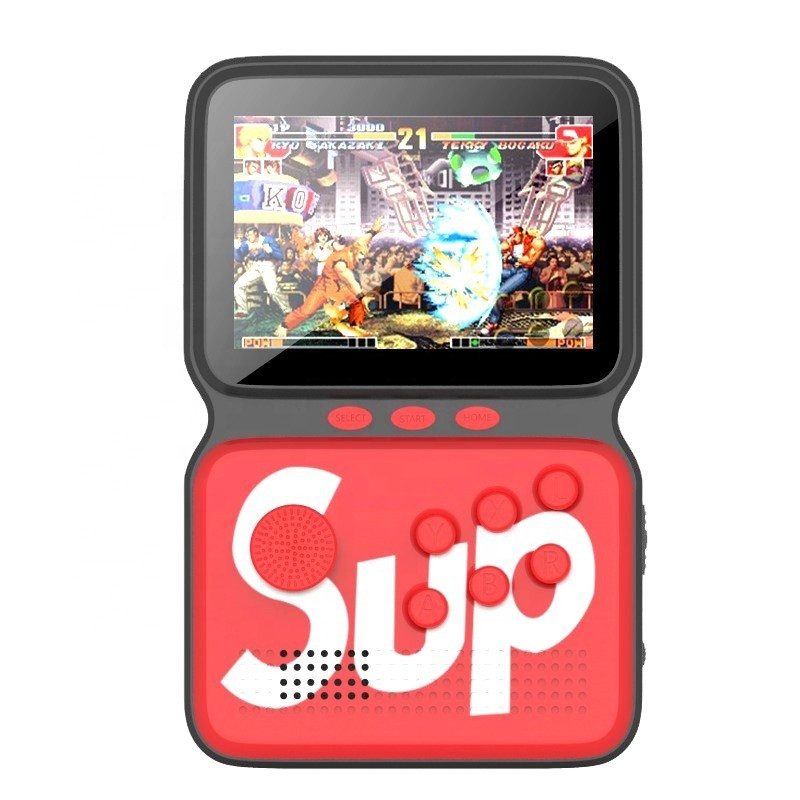 Портативная игровая приставка SUP Game Box Power M3 - 893 игры, Dendy, Sega, GameBoy, Super Nintendo, красная - фото 1 - id-p147336159