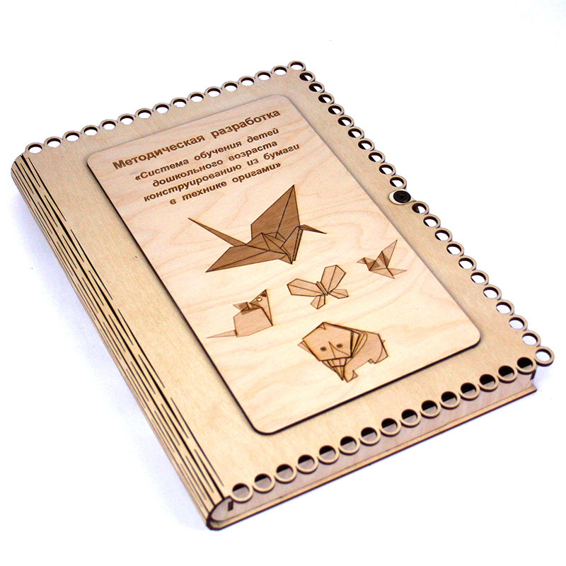 Короб-книга для методической работы "Оригами" - фото 1 - id-p147340454