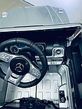 Детский электромобиль RiverToys Mercedes-Benz G63 T999TT (серебристый глянец) автокраска лицензия, фото 4
