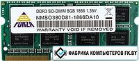 Оперативная память Neo Forza 8GB DDR3 SODIMM PC3-12800 NMSO380D81-1600DA10