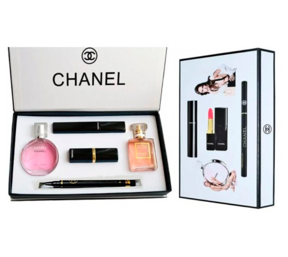 Подарочный набор Chanel 5 в 1 - фото 7 - id-p92405856