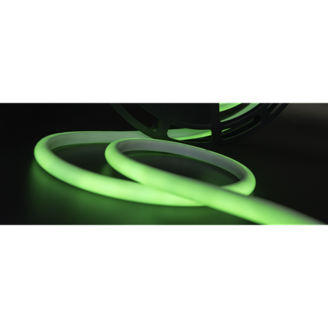 Термолента светодиодная SMD 2835, 180 LED/м, 12 Вт/м, 24В , IP68, Цвет: Зеленый, фото 2