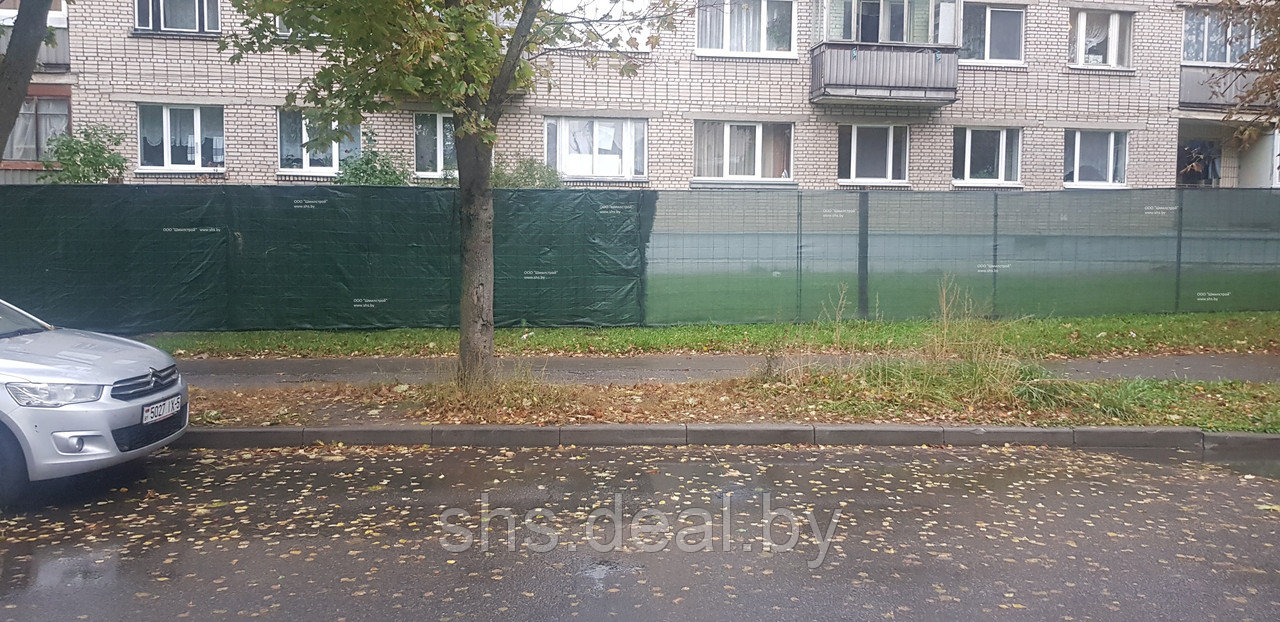 Сетка фасадная зеленая 55г/м2 2 метра на 50 метров - фото 10 - id-p131533691