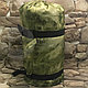 Спальный мешок с подголовником Stalker Military Style одеяло (22595, изософт, до -10С), РФ, фото 4