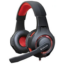 Игровая гарнитура Defender Warhead G-450 USB, подсветка, кабель 2,3 м, фото 3