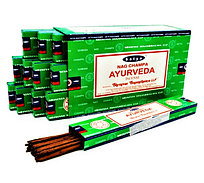 Благовония Аюрведа, Satya Nag Champa Ayurveda, 15 г – равновесие эмоций