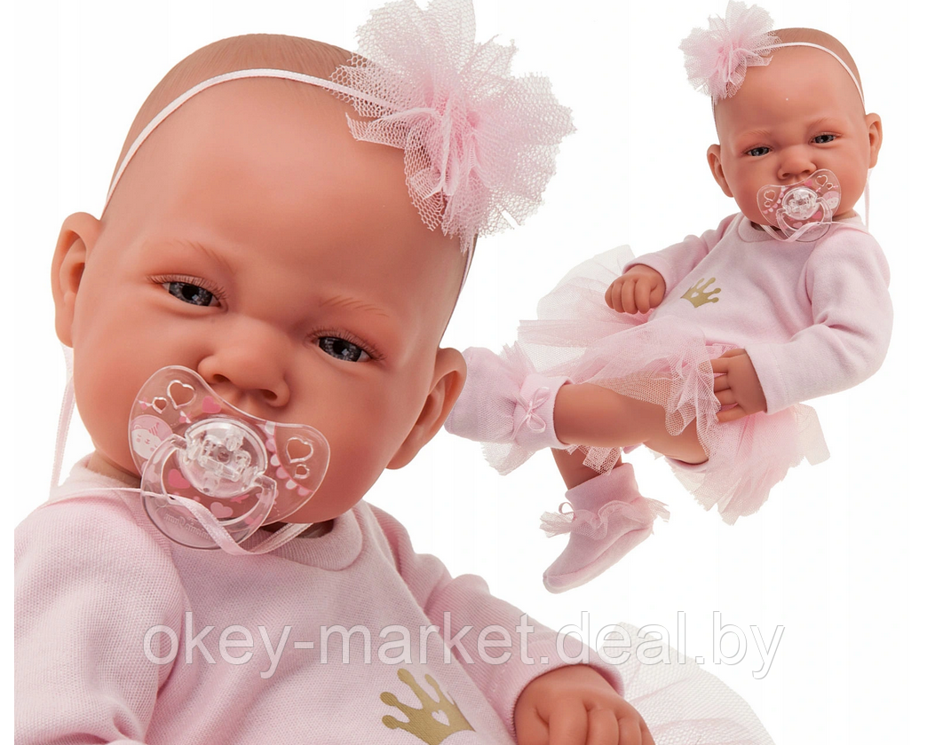 Кукла Antonio Juan Эми в розовом 5085, 42 см - фото 4 - id-p147400418