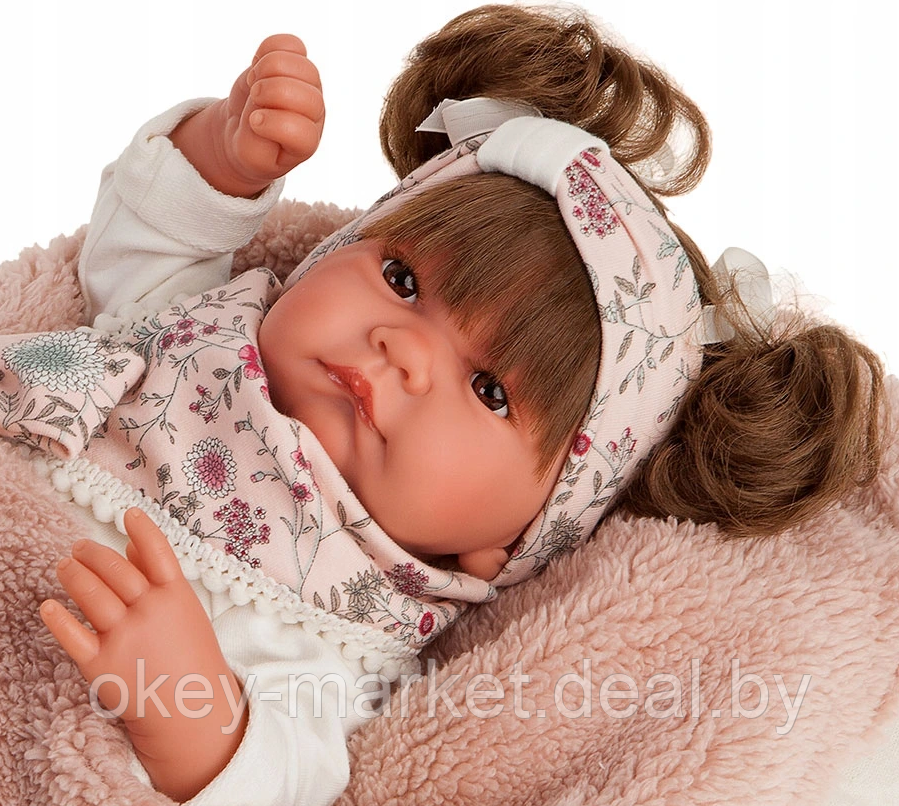 Кукла Antonio Juan Сильвия в розовом 3310, 40 см - фото 5 - id-p147405041