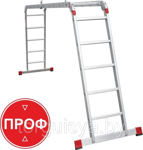 Лестница - трансформер профессиональная 4х5 серия NV332 Новая высота