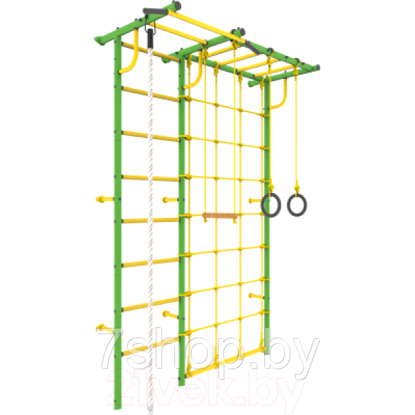 Детский спортивный комплекс Rokids Роки с рукоходом зеленый - фото 1 - id-p141029495