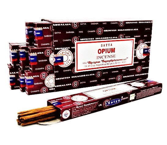 Благовония Опиум, Satya Opium, 15 г для уверенности и настроения - фото 1 - id-p147406023