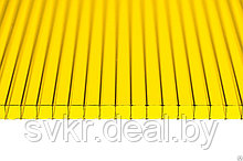 Поликарбонат 16 мм желтый 2,1x6м