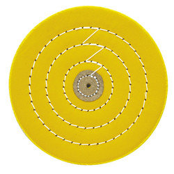 Круг муслиновый жёлтый 152×6×70