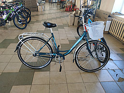 Велосипед Stream Alina 28 с корзиной (Синий)