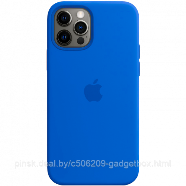 Чехол Silicone Case для Apple iPhone 11 Pro Max, #3 Royal blue (Ярко-синий) - фото 1 - id-p146124602