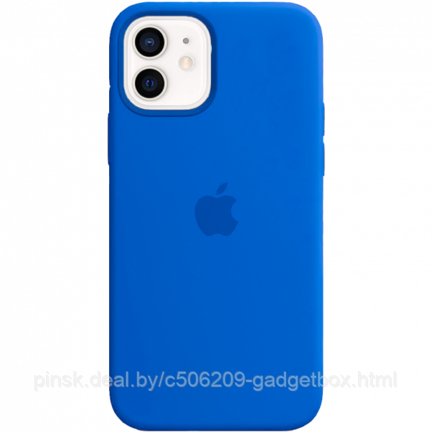 Чехол Silicone Case для Apple iPhone 11, #3 Royal blue (Ярко-синий) - фото 1 - id-p146124462