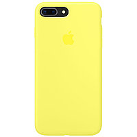 Чехол Silicone Case для Apple iPhone 7 Plus / iPhone 8 Plus, #4 Yellow (Желтый)