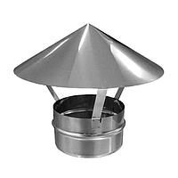 Зонт для дымохода, марка стали (AISI):430, 0.5 мм.