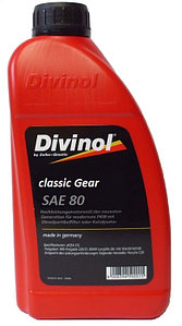 Трансмиссионное масло Divinol Classic Gear SAE 80 (масло трансмиссионное) 1 л.