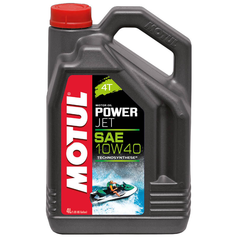 Моторное масло (4-х тактное) Motul Power Jet 4T 10W40 4л