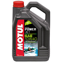 Моторное масло (4-х тактное) Motul Power Jet 4T 10W40 4л