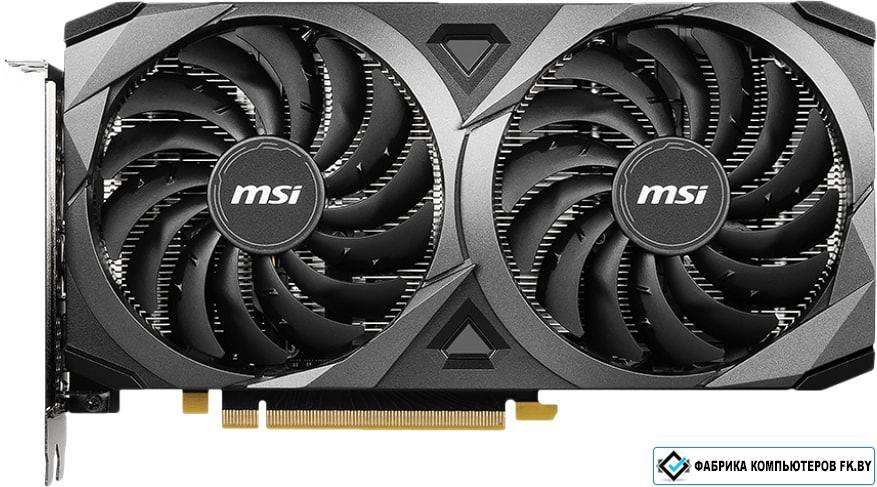 Видеокарта MSI GeForce RTX 3060 Ventus 2X 12G OC - фото 1 - id-p147420842