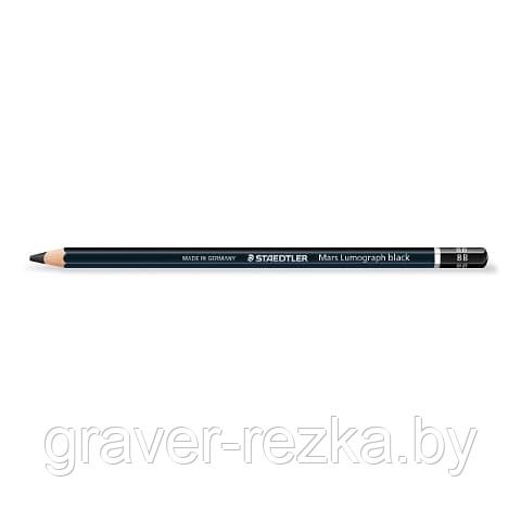 Карандаши графитные STAEDTLER Mars Lumograf black 100B