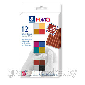 Набор полимерной глины FIMO leather-effect 8013 C12-2