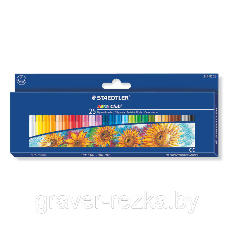 Мелки пастельные STAEDTLER Noris Club 241-NC25