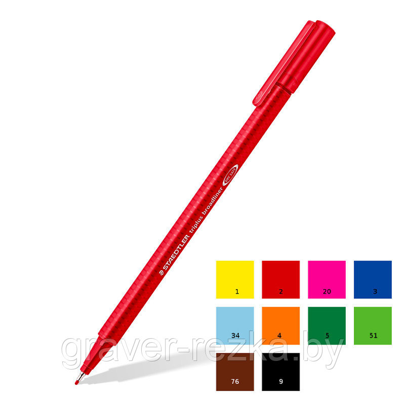 Ручки STAEDTLER triplus broadliner 338 - фото 1 - id-p147443948