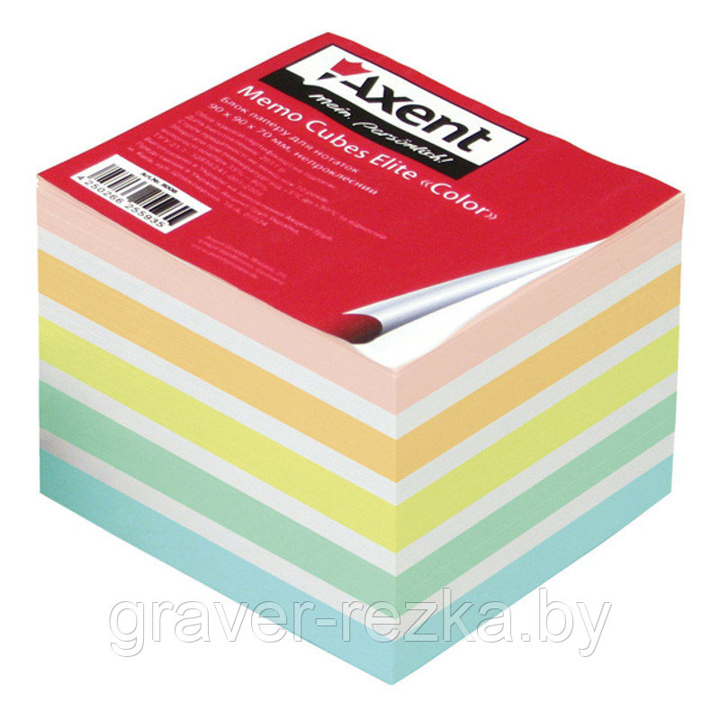 Бумага для заметок Axent Elite Color 8028 - фото 1 - id-p147443960