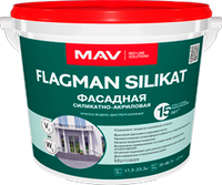 Краска FLAGMAN SILIKAT 5 л.