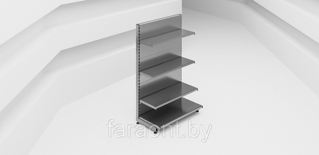 Стеллаж торговый торцевой ECO LINE 1000х2250