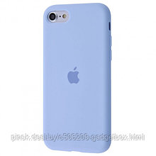 Чехол Silicone Case для Apple iPhone 7 / iPhone 8 / SE 2020, #5 Lilac cream (Аметистовый)