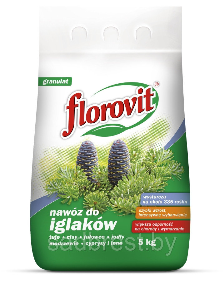 Удобрение для хвойных Флоровит Florovit 5 кг