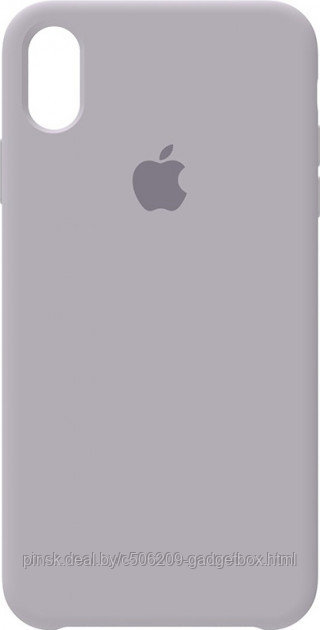 Чехол Silicone Case для Apple iPhone XR, #7 Lavander (Лавандовый) - фото 1 - id-p146124395