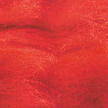 Шерсть для валяния тонкая 50г ("Пехорский текстиль") 06 красный