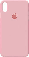 Чехол Silicone Case для Apple iPhone X / iPhone XS , #12 Pink (Розовый)