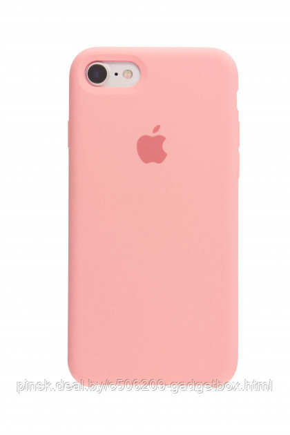 Чехол Silicone Case для Apple iPhone 7 / iPhone 8 / SE 2020, #12 Pink (Розовый) - фото 1 - id-p130057917