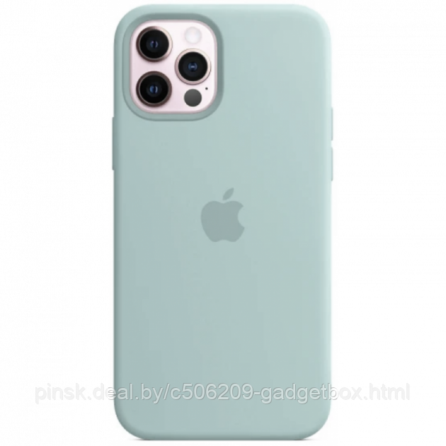 Чехол Silicone Case для Apple iPhone 11 Pro Max, #17 Turquoise (Бирюзовый) - фото 1 - id-p146124616