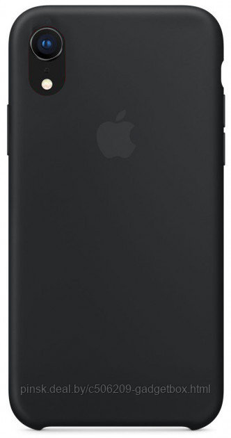 Чехол Silicone Case для Apple iPhone XR, #18 Black (Черный) - фото 1 - id-p146124407