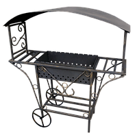 Мангал передвижной МП-03