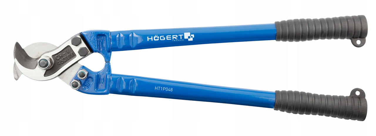Кабелерез для резки одножильных и многожильных кабелей 450мм, HOEGERT - фото 1 - id-p147480218