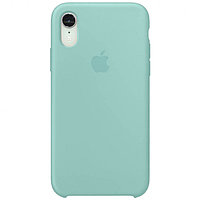 Чехол Silicone Case для Apple iPhone XR, #21 Ocean blue (Океанический голубой)