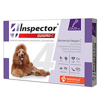 Inspector Quadro Капли для собак 10-25кг