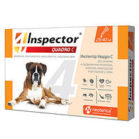 Inspector Quadro Капли для собак 25-40кг.