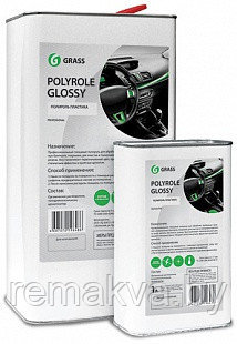 102 Полироль-очиститель пластика Грасс Grass «Polyrole Glossy» Глянцевый блеск (5 л), фото 2