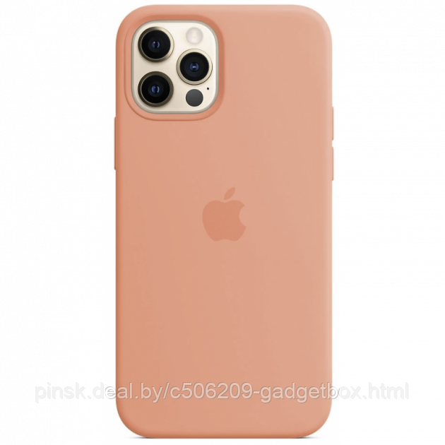 Чехол Silicone Case для Apple iPhone 11 Pro Max, #27 Peach (Персиковый) - фото 1 - id-p146124626
